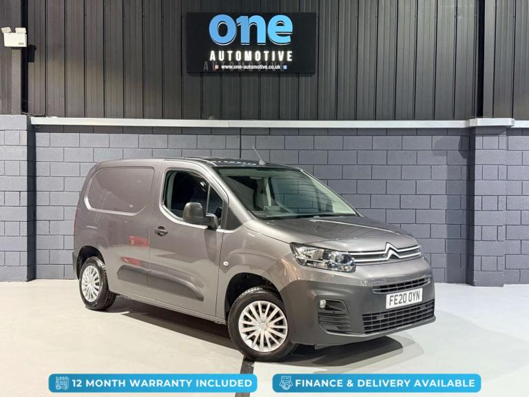 2020 Citroen Berlingo 1.5 Berlingo 650 Enterprise Blue HDi  Panel Van Diesel Manual