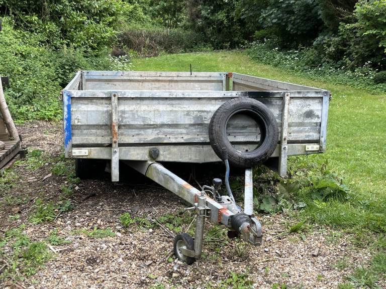 14ft Trailer Twin Axle With 10ft X 6ft Bed And Drop Down Sides