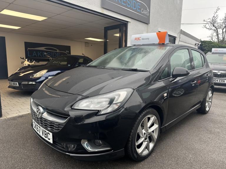 VAUXHALL CORSA 1.4 i ecoFLEX SRi VX Line Black Manual Petrol 2017