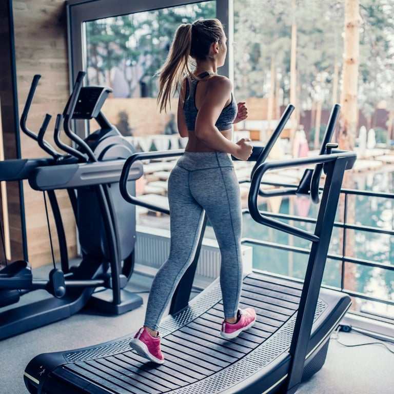 FXR Sports Curved Air Runner Treadmill With 6 Gears - Non Motorised