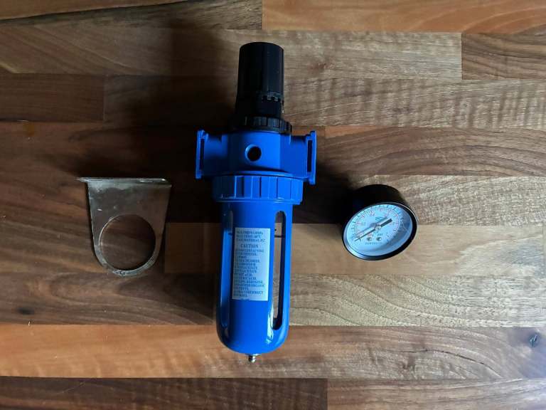 SGS Air Filter, Water Trap & Regulator for Compressor