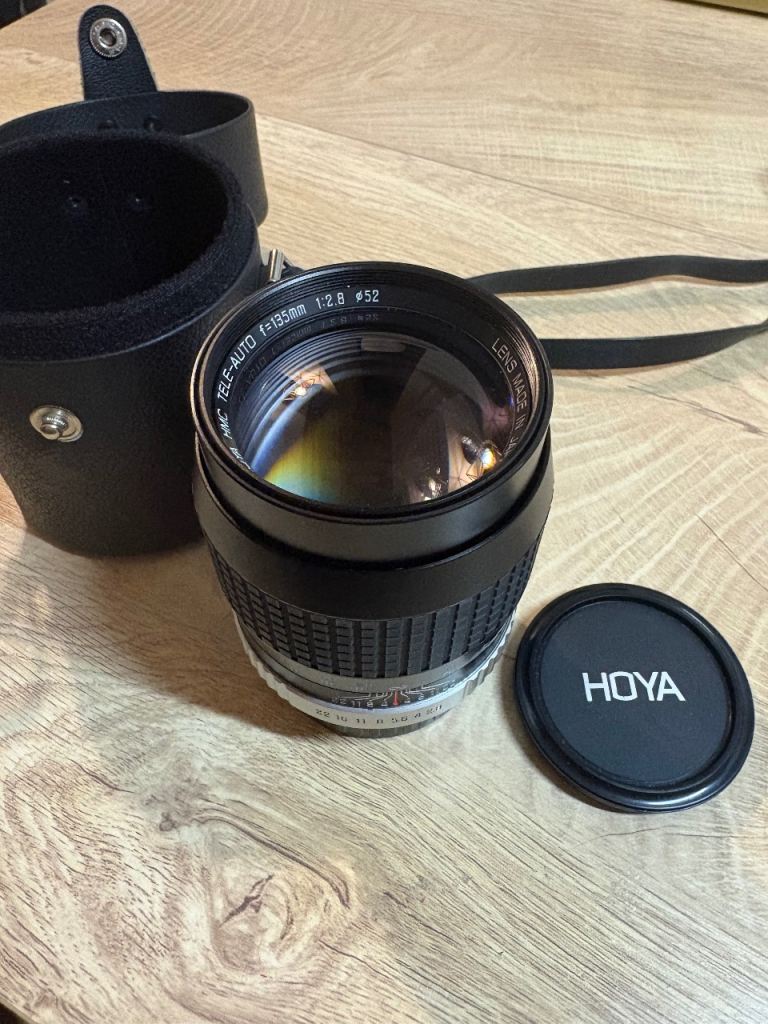 Hoya HMC 135mm f/2.8 Tele Prime Lens - Pentax K Mount