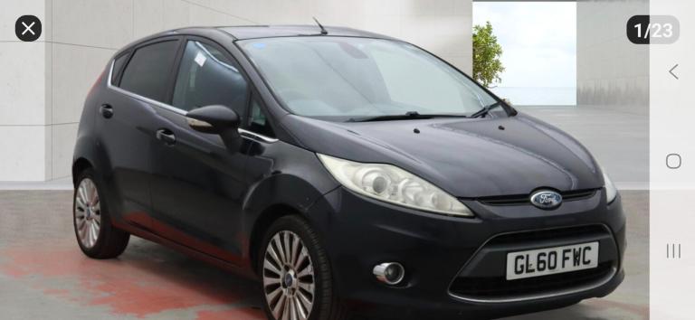 2010 Ford Fiesta 1.4 Titanium 5dr Auto HATCHBACK Petrol Automatic