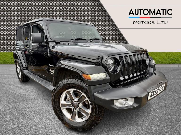 2018 Jeep Wrangler Sahara 2.2 MultiJet II 200hp 4x4 Auto8 Diesel