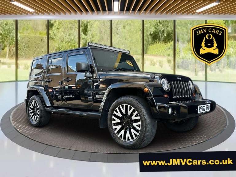 2012 Jeep Wrangler 2.8 CRD Black Edition II Auto 4WD Euro 5 4dr CONVERTIBLE Diesel Automatic