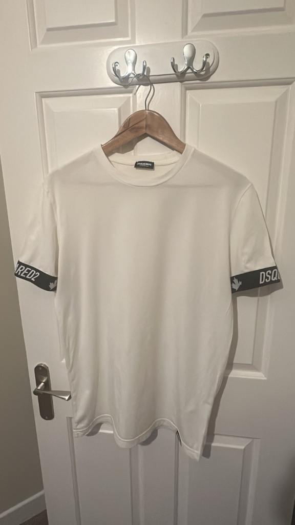 DSquared2 ICON tee in white