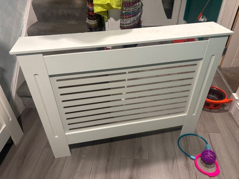 White radiator covers 