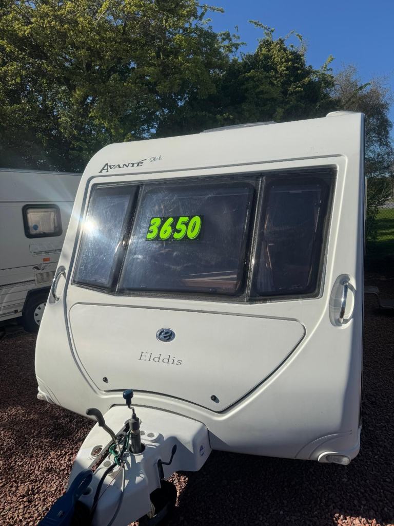Elddis Avante 505, Yr.2008, 5 berth, awning, mover