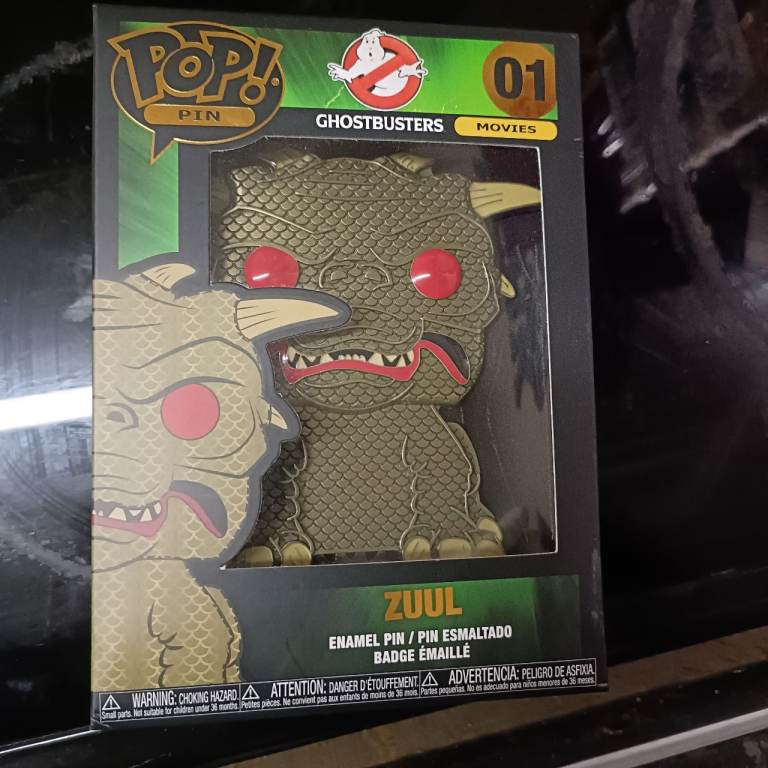 Funko pop zuul enamel pin badge 