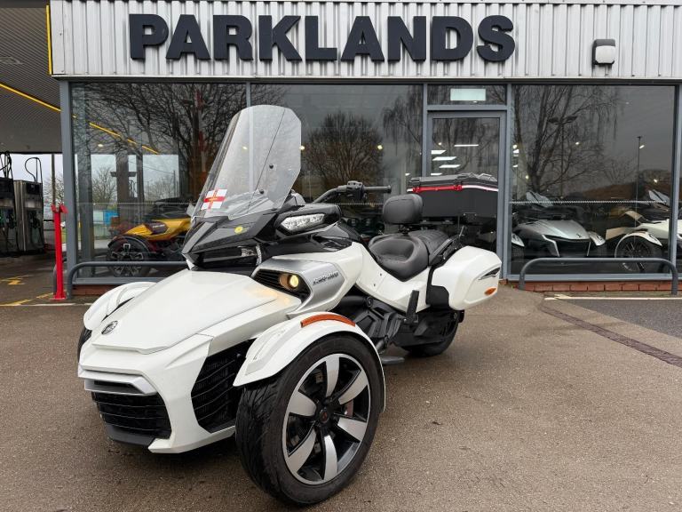 2020 CAN-AM SPYDER F3 Tourer 1330cc 6 speed semi automatic trike in  white