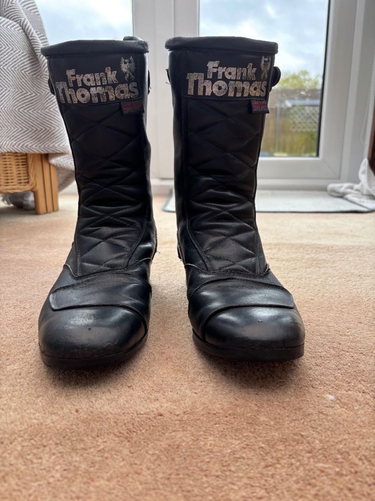 For Sale Vintage Frank Thomas Motorcycle Boots