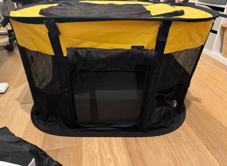 Pawhut portable pen puppy/kitten/guineapig