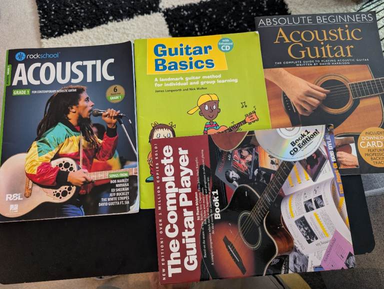 Acoustic Guitar Learning Books  Grade 1 RSL 
