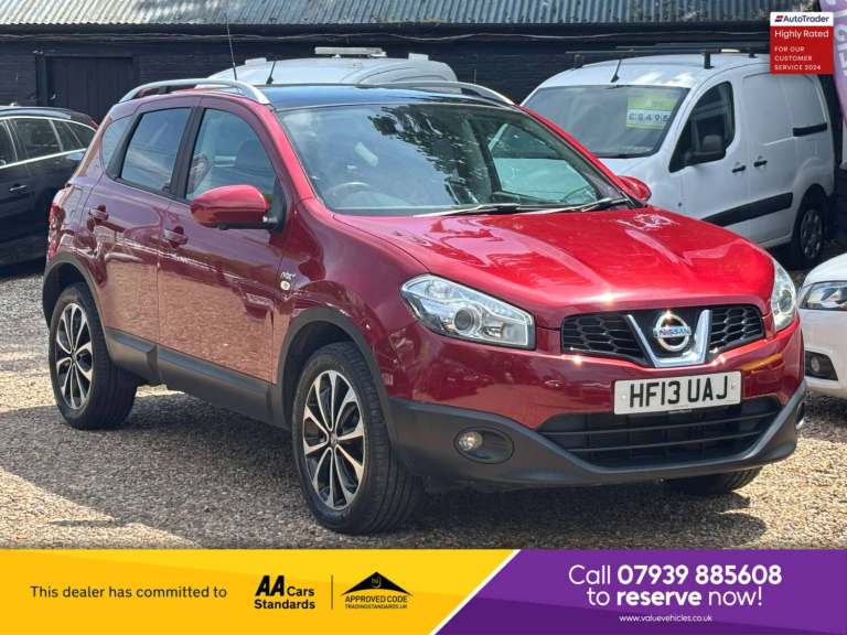 2013 Nissan Qashqai 1.6 Qashqai N-Tec+ CVT 5dr SUV Petrol Automatic