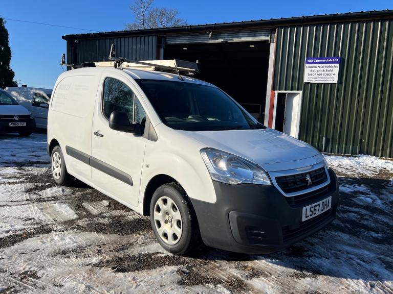 2017 Peugeot Partner 850 1.6 BlueHDi 100 Professional Van AIR CON SAT NAV PANEL VAN Diesel Manual