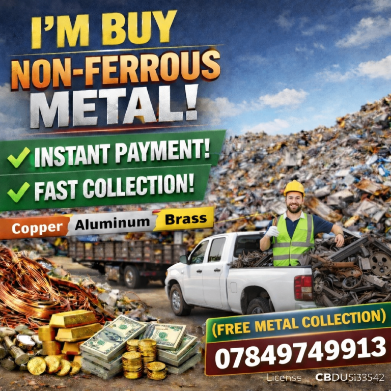 Free metal Coll Orpington/bromley 