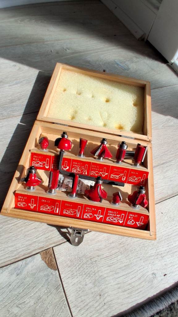 12 piece router bits