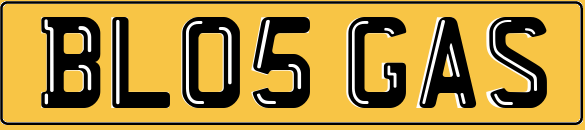 GAS Registration Number Plate BLOWS GAS Emergency Boiler Heating Safety Engineer
