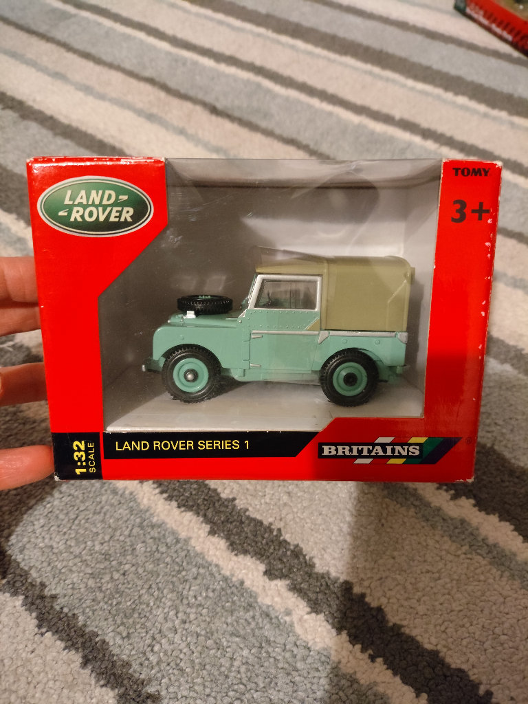 Vintage Britains Land Rover Series 1 (boxed)