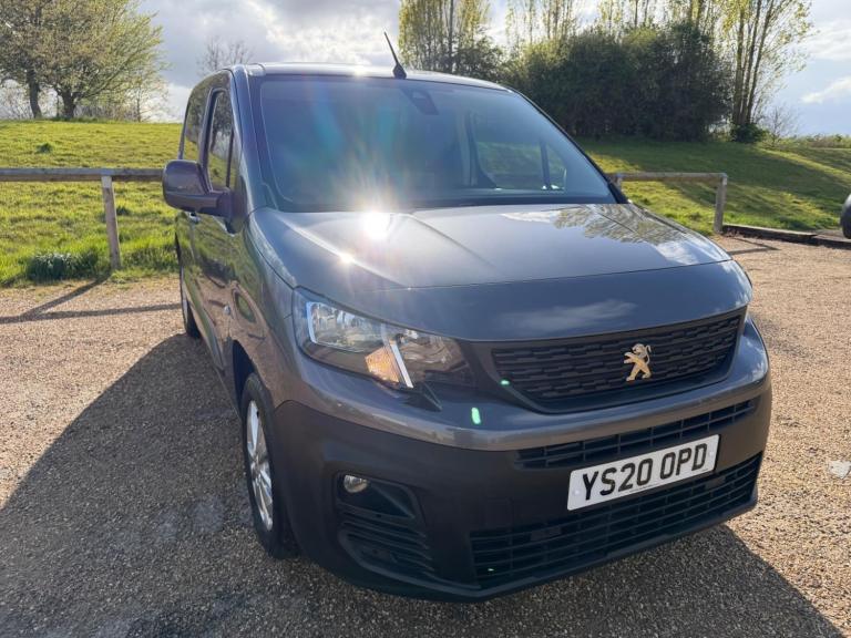  Peugeot Partner 1.5 BlueHDi 1000 Asphalt Standard Panel Van 5dr Diesel Manual SWB Euro 6 (s Dies...