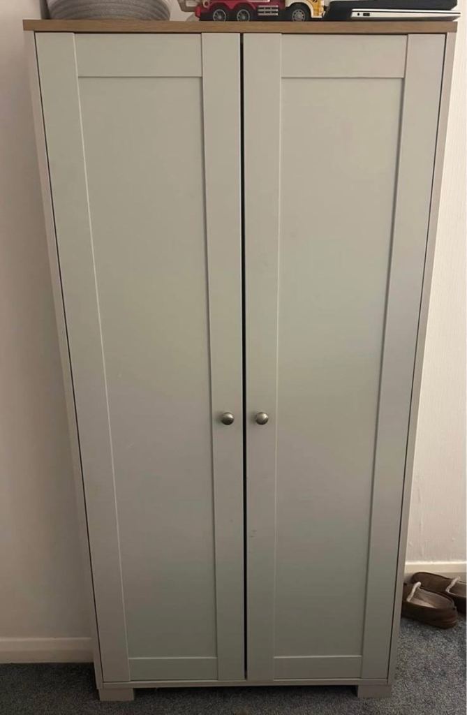 Mamas and papas harrow grey wardrobe