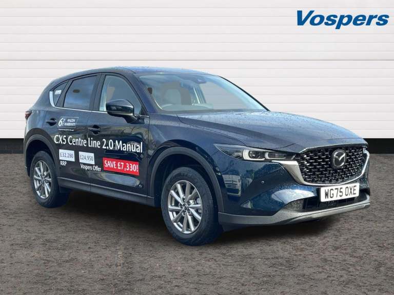 2025 Mazda CX-5 2.0 e-Skyactiv G MHEV Centre-Line 5dr ESTATE PETROL Manual