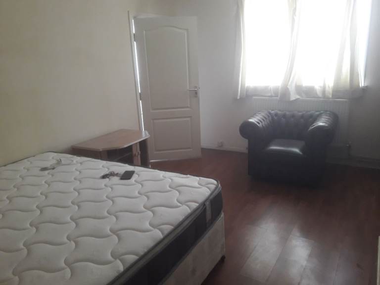 A large room in a semi detached house