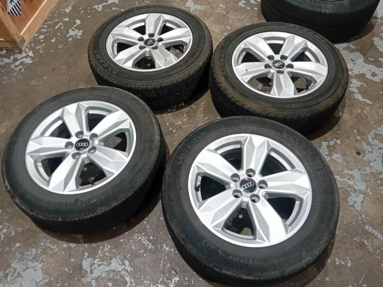 Audi Alloy Wheels 15" with 185/65/15 Tyres