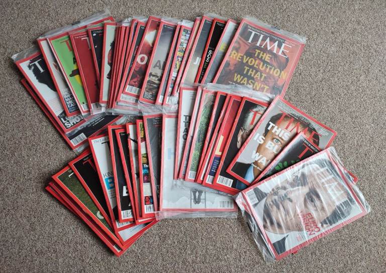 Time Magazines 2012 and 2013