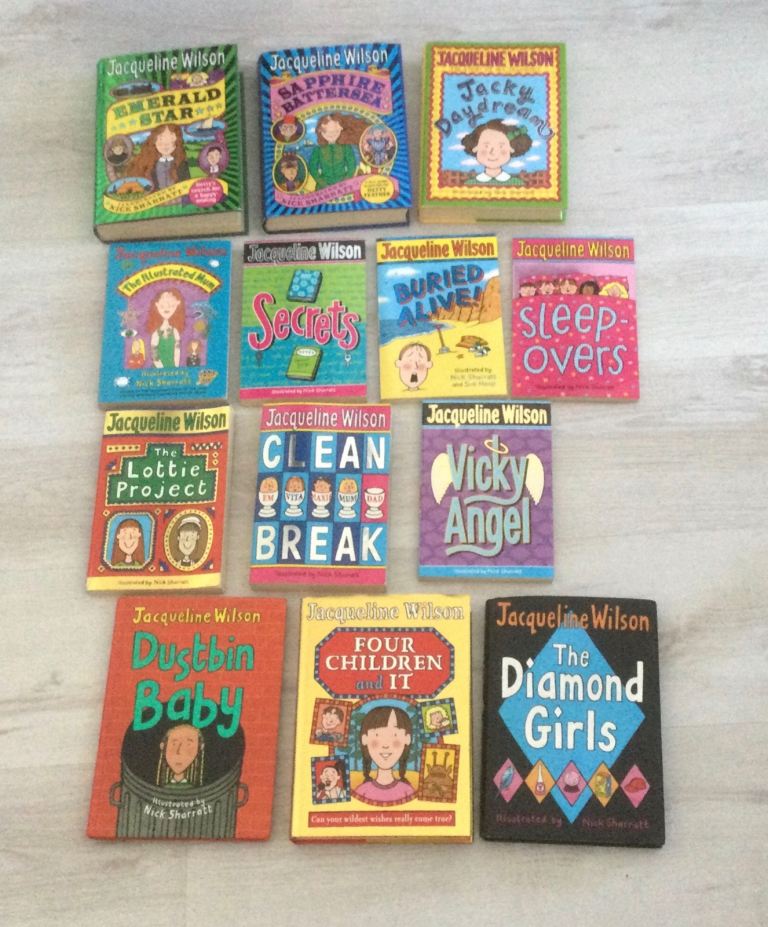 Bundle of Girls Jacqueline Wilson Books hardbacks and paperbacks 
