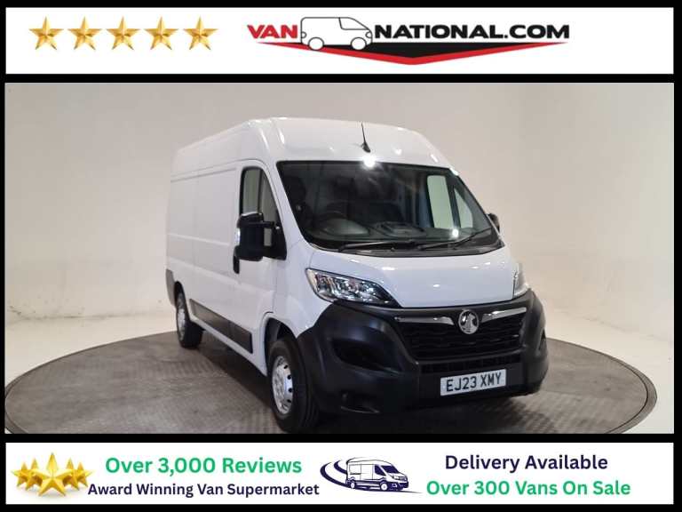 2023 Vauxhall Movano 2.2 Turbo D 140ps H2 Van Prime PANEL VAN DIESEL Manual