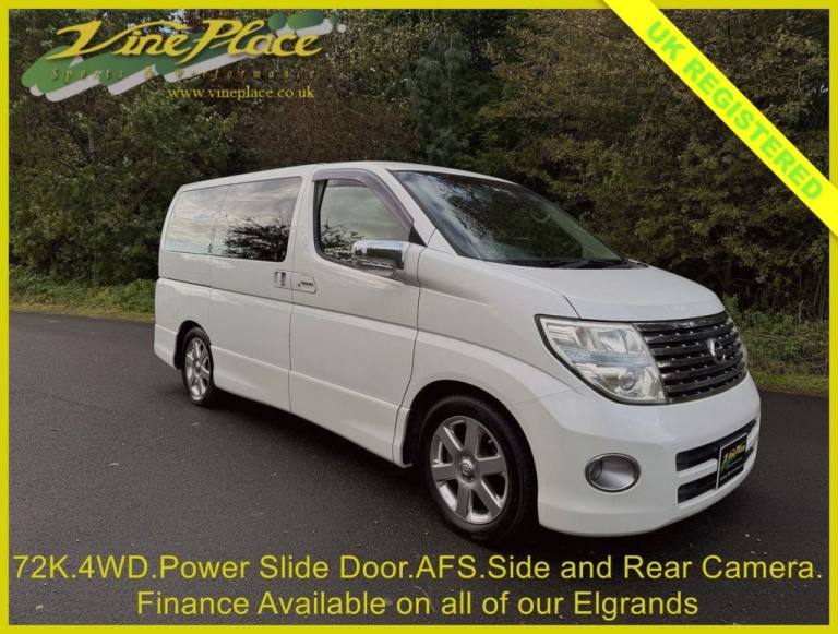 2006 Nissan Elgrand 3.5 4WD Highway Star, Auto,8 Seats.ULEZ..  MPV Petrol Automatic
