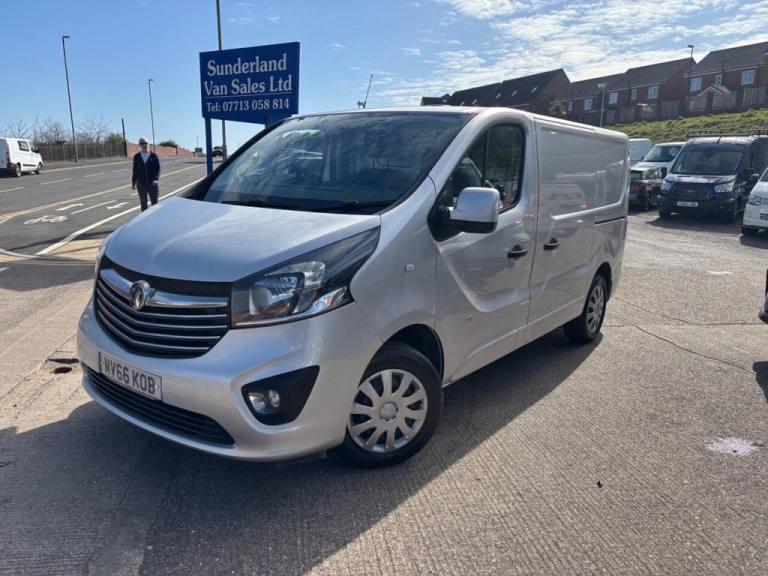 2016 Vauxhall Vivaro 2700 1.6CDTI BiTurbo 120PS ecoFLEX Sportive H1 Van PANEL VAN DIESEL Manual