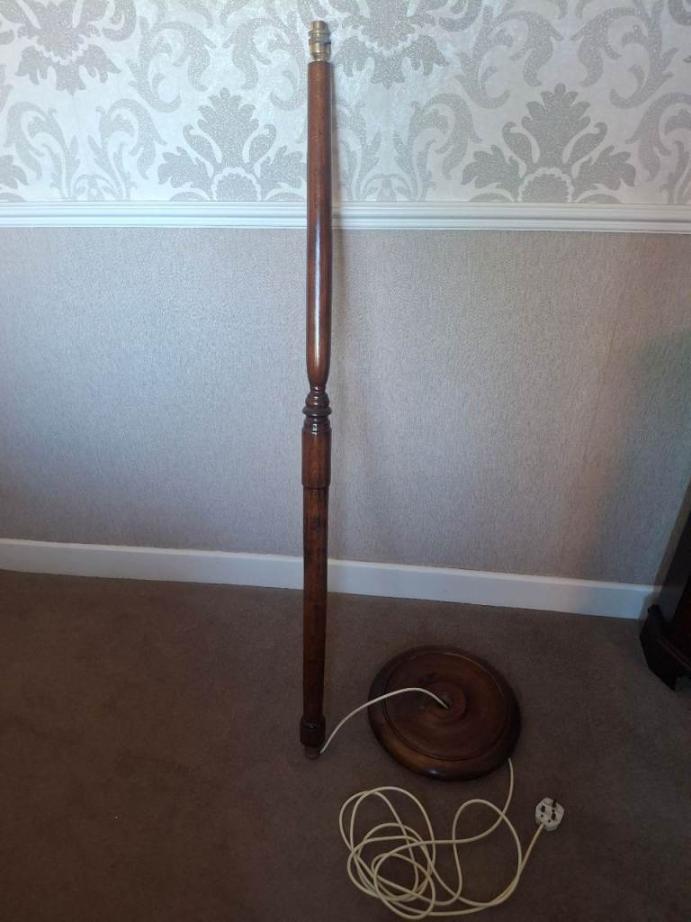 Antique lamp stand 