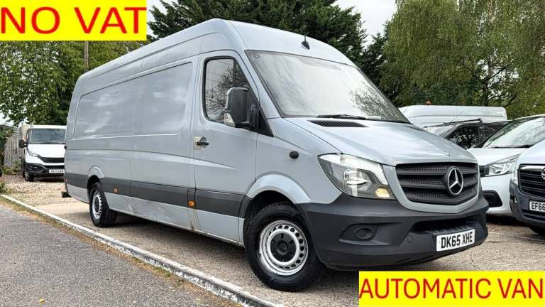 2015 Mercedes-Benz Sprinter 2.1 313 CDi RWD  LWB AUTOMATIC (NO VAT) PANEL VAN Diesel Automatic