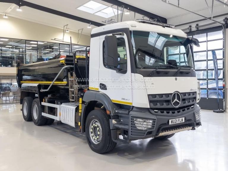 2021 (21) MERCEDES-BENZ AROCS 2630 6X4 TIPPER GRAB