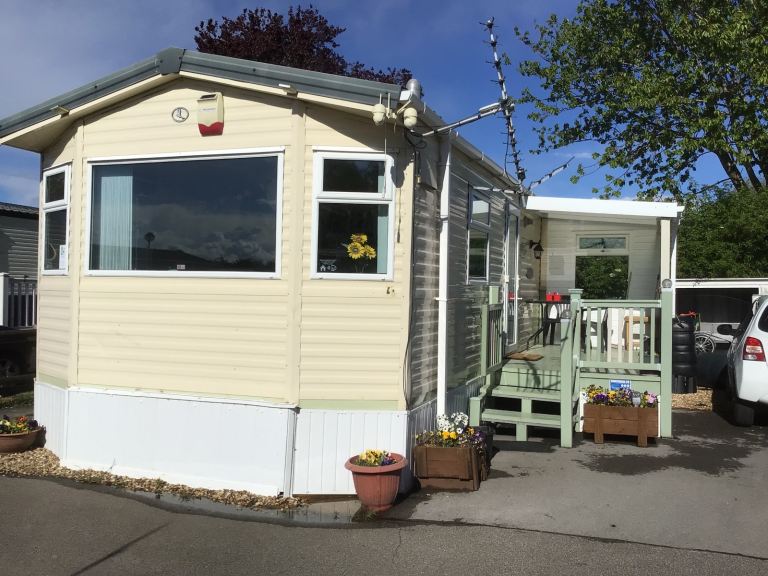 SITED STATIC CARAVAN