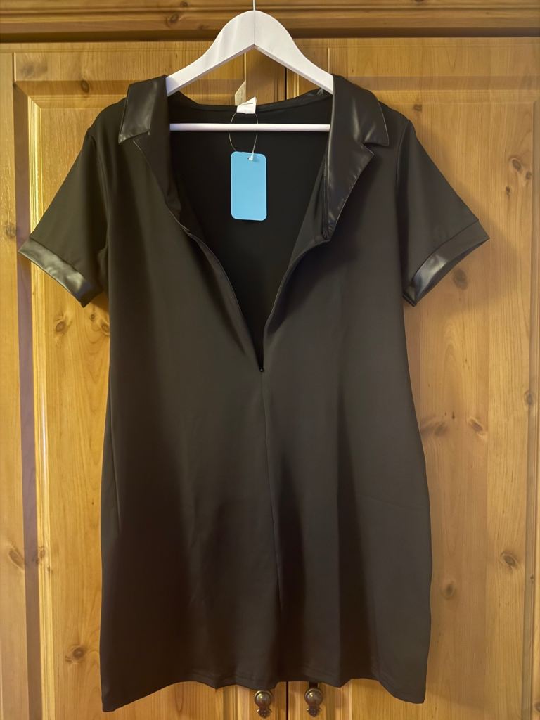 Women’s police fancy dress up costume 