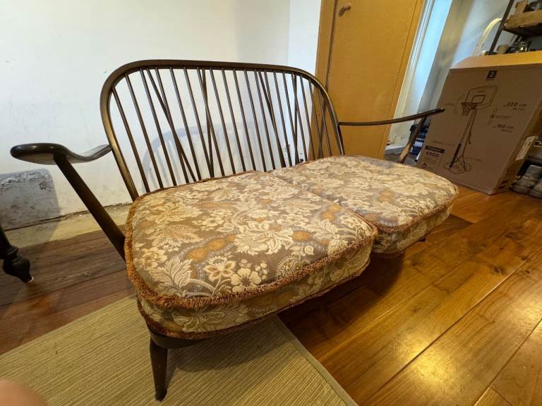 Vintage Ercol Windsor 203/2 2 seat sofa mid century modern 60’s furniture