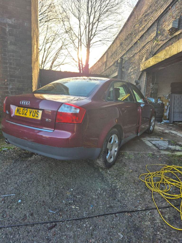 Audi A4, Saloon, 2002, Manual ONLY 69,985 MILES, LONG MOT,  DELIVERY AVAILABLE!
