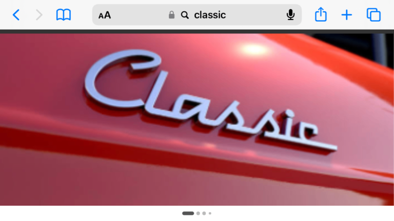 Classic car wanted
