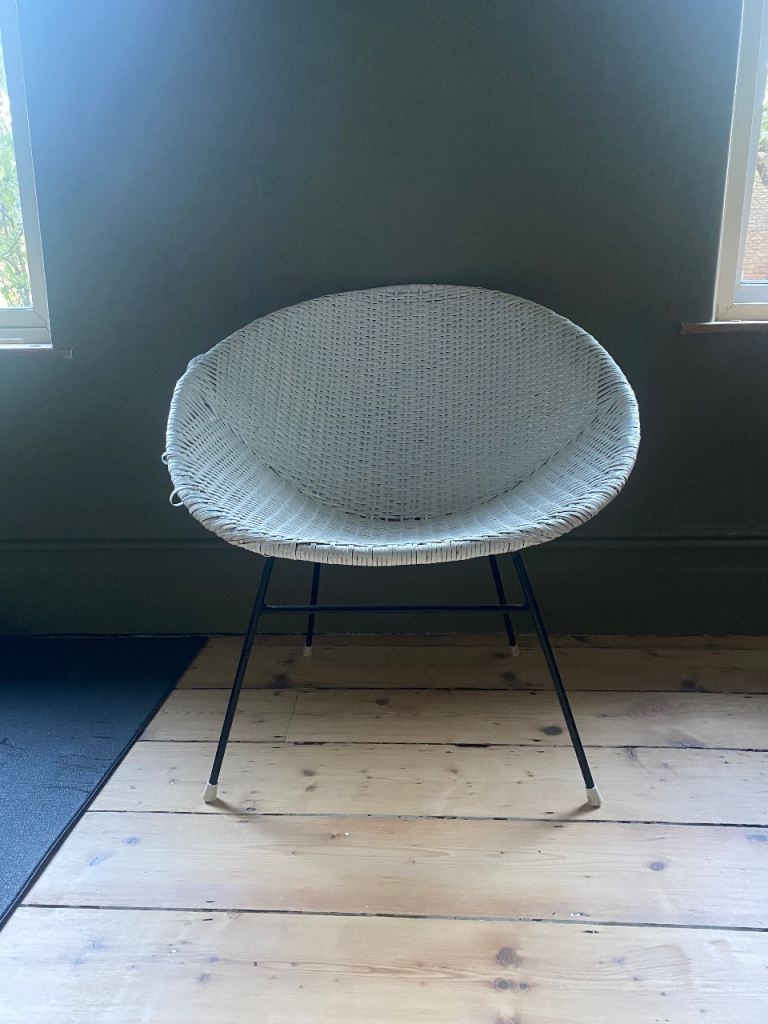 Original 1950s 1960s satellite atomic chair