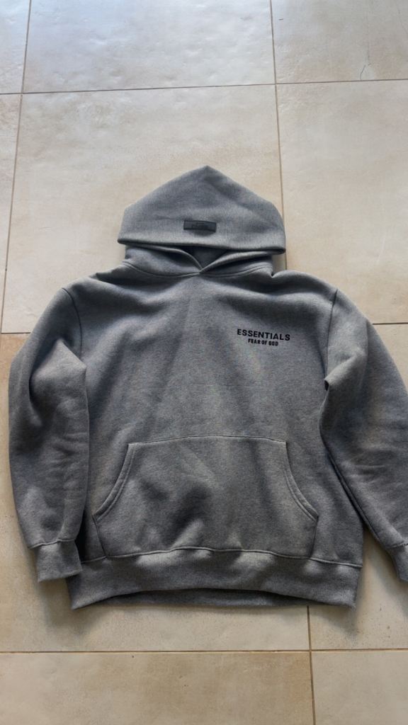 Essentials Hoodie Gray (can post today)