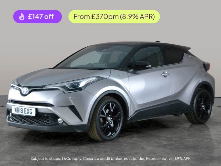2018 Toyota C-HR 1.8 Hybrid Dynamic 5dr CVT HATCHBACK PETROL/ELECTRIC Automatic