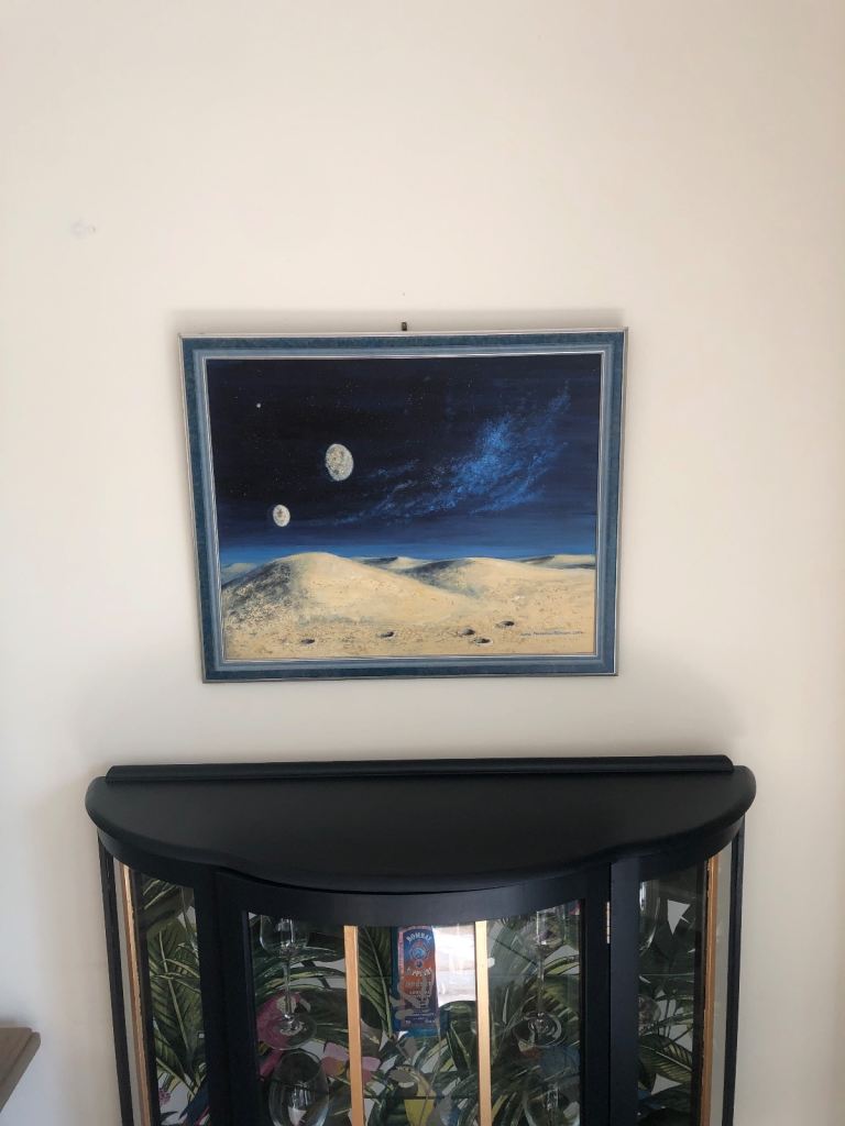 Stunning space painting