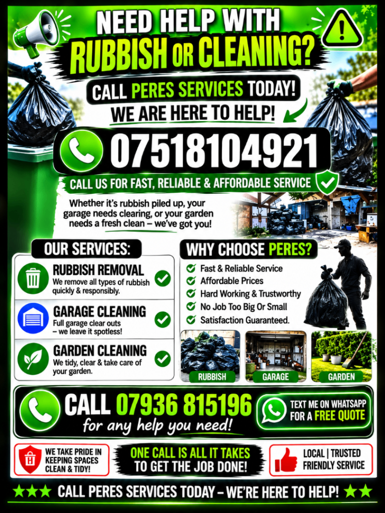 Rubbish removals 