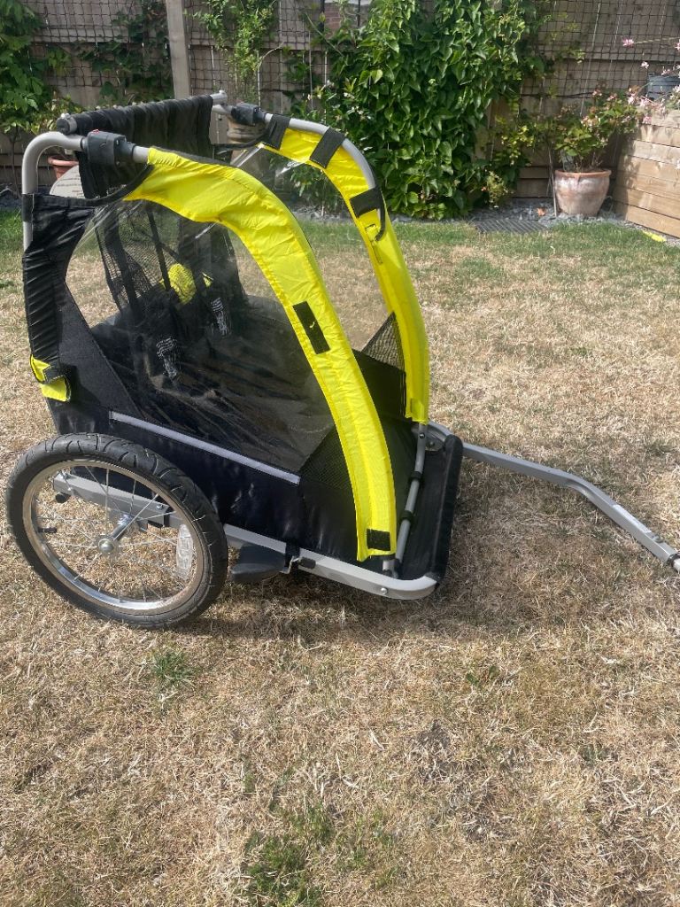 Kids Bike Trailer / Stroller – Two Seater, Good Condition