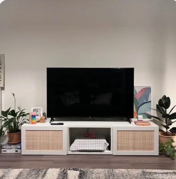 IKEA 8-Cube Storage Unit & IKEA TV Cabinet