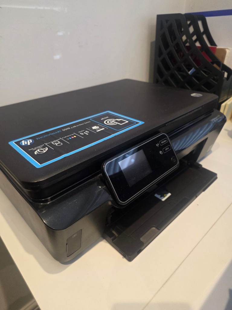 HP Photo smart 5510 Printer, Cable included, tested, working order