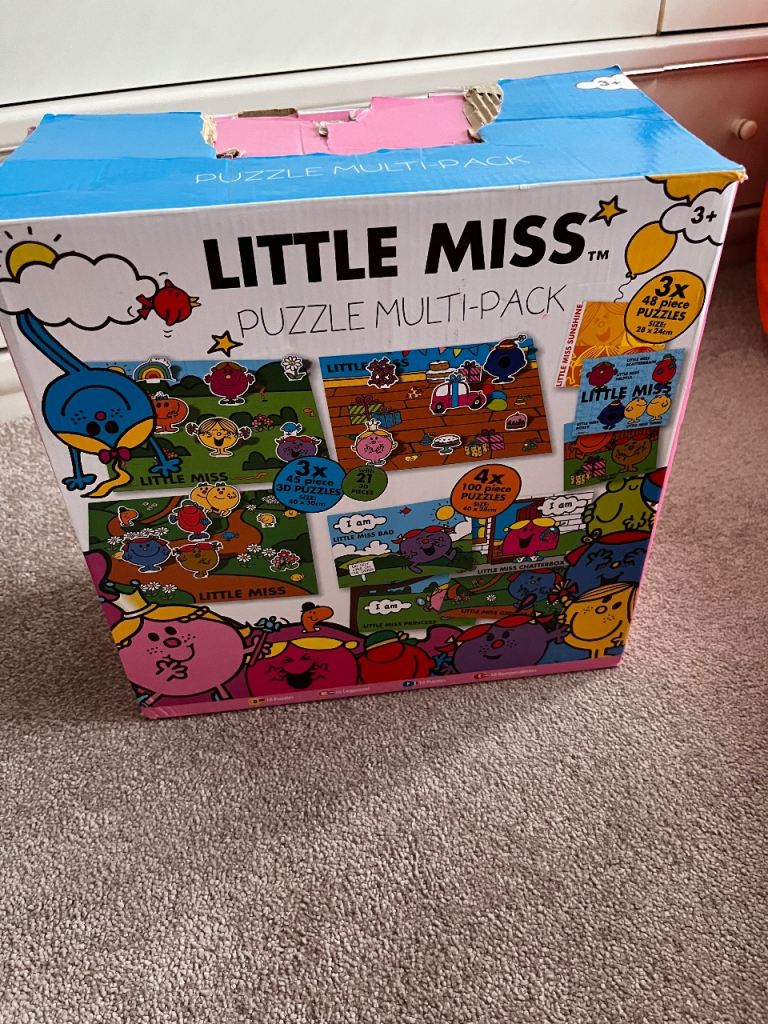 Little Miss puzzle multi-pack